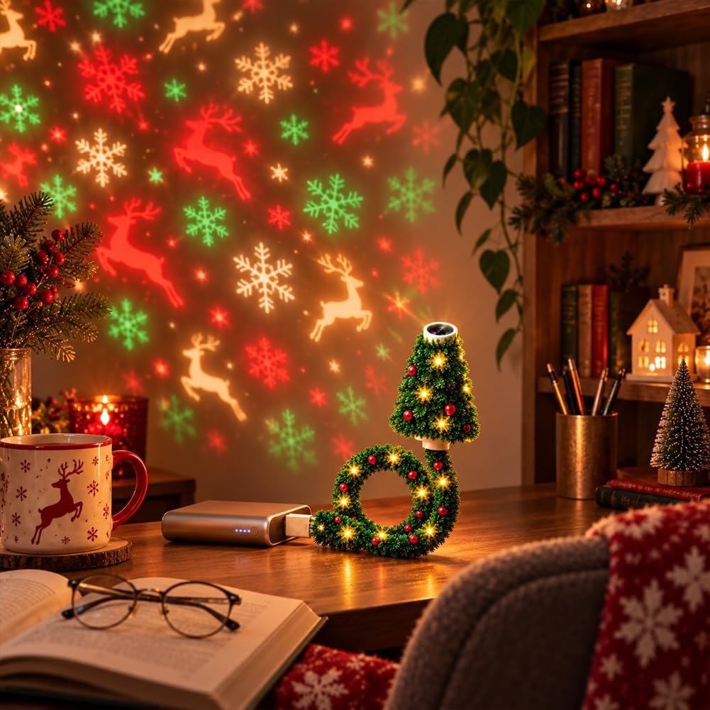 Glowhaven™ Christmas Projector